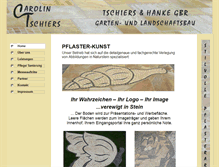 Tablet Screenshot of pflaster-kunst.de